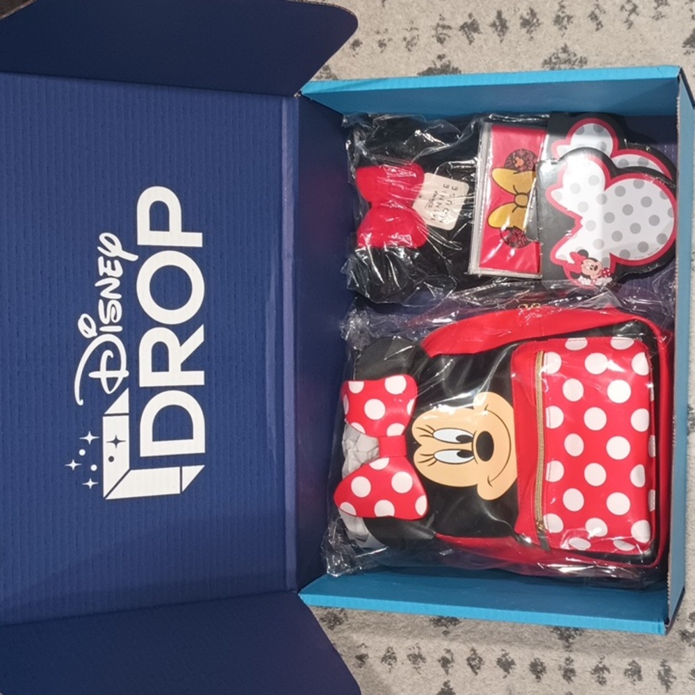 Disney Drop Box Minnie Mouse Theme NEW!! (partial)